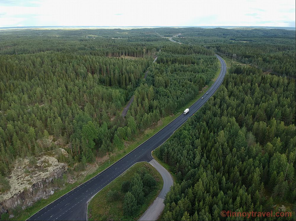 ラップランドの道路