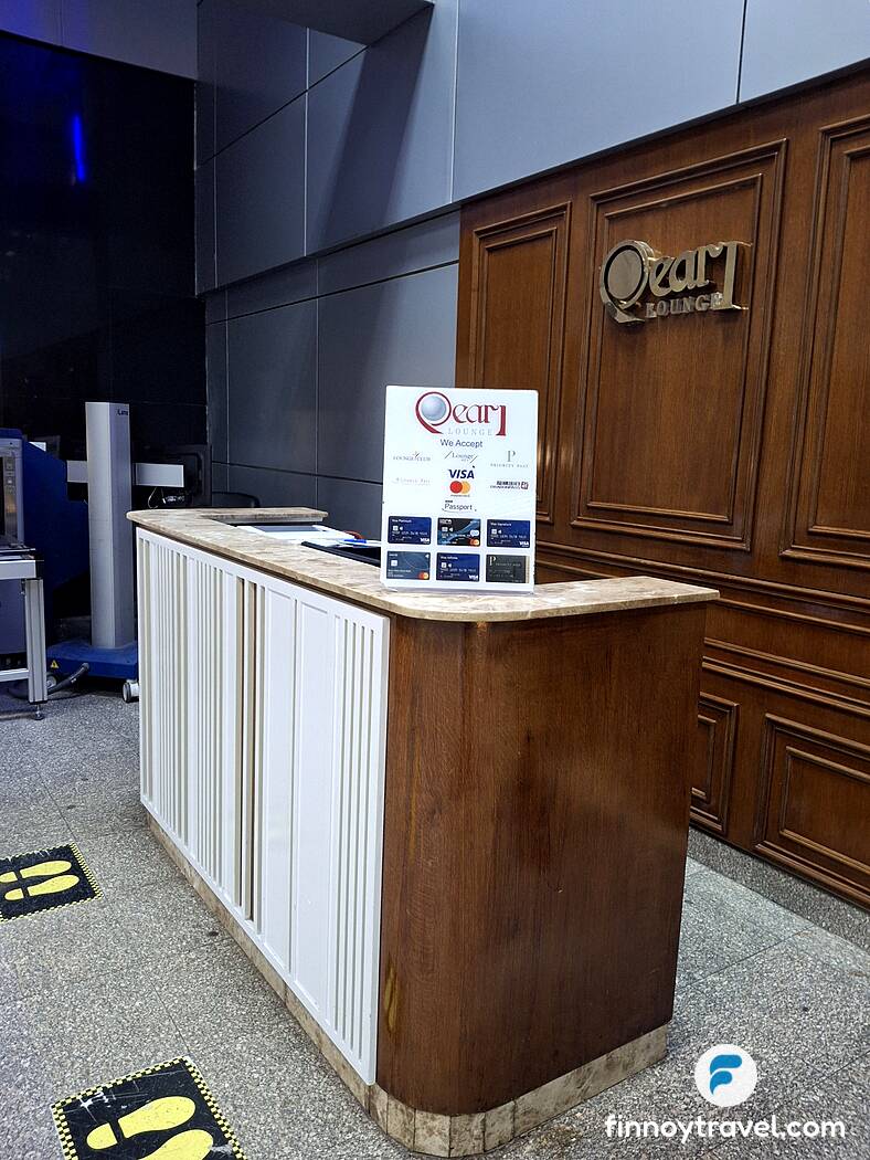 ラウンジの入口