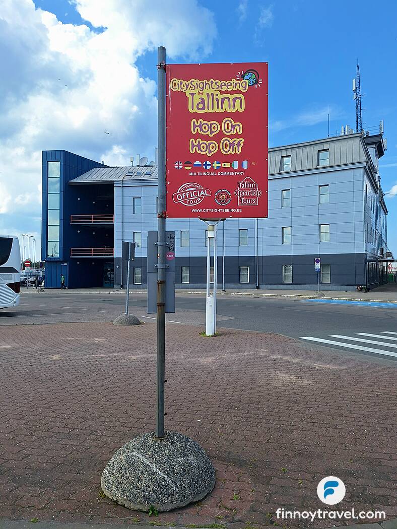 ホップオン・ホップオフバスの停留所