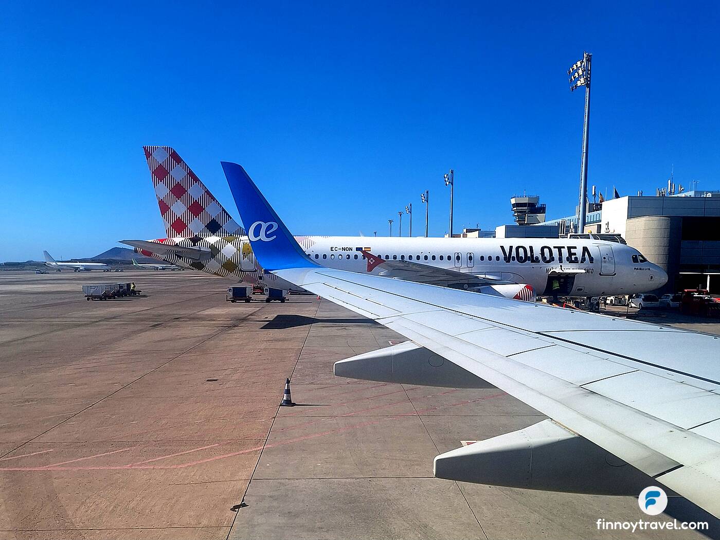 Asa do avi&atilde;o da Air Europa