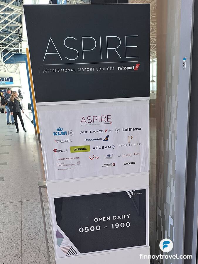 Cartaz da Aspire Lounge