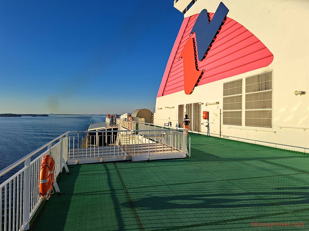 O conv&eacute;s externo do Baltic Princess