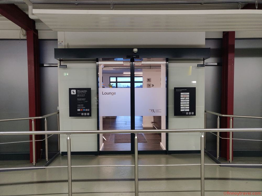 C Lounge em Berlim Tegel, entrada