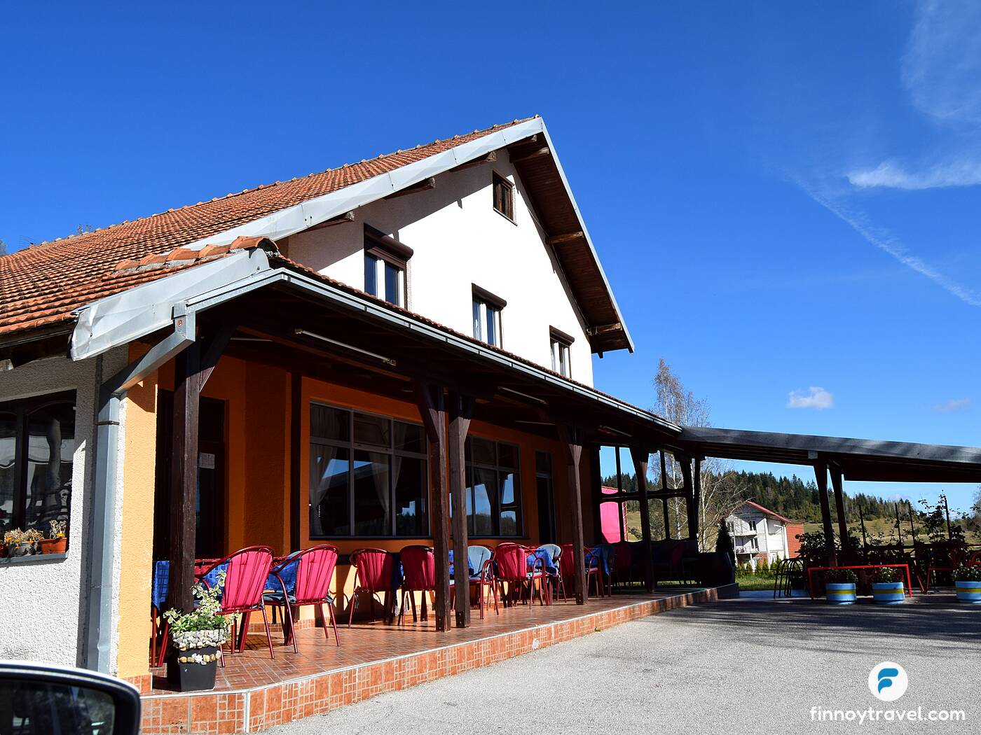 Caf&eacute; no sul da S&eacute;rvia