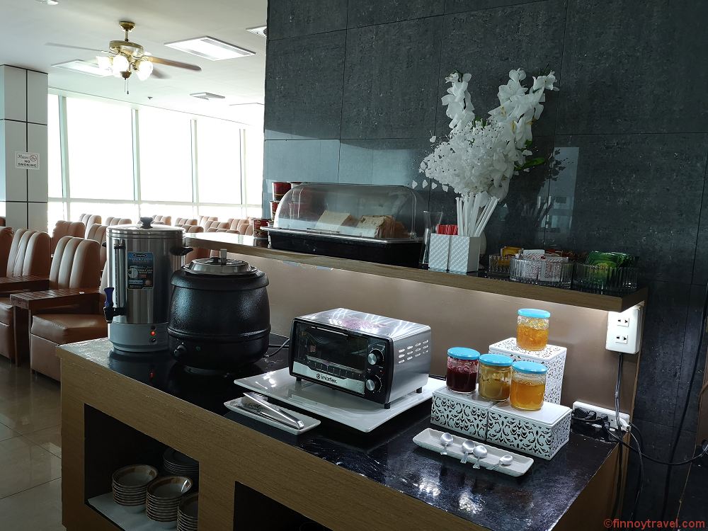 Servi&ccedil;o de buffet na Sala VIP de Clark