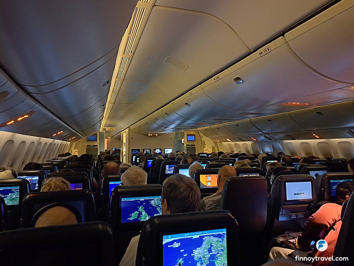 Cabine do Boeing 777