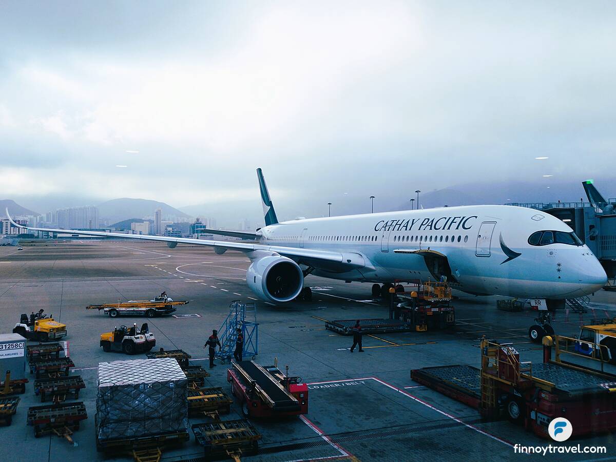 Avi&atilde;o da Cathay Pacific