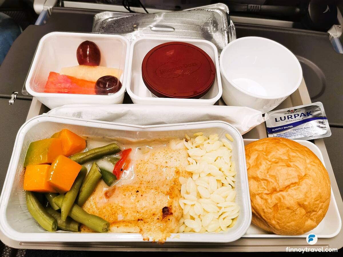 Almo&ccedil;o na Cathay Pacific