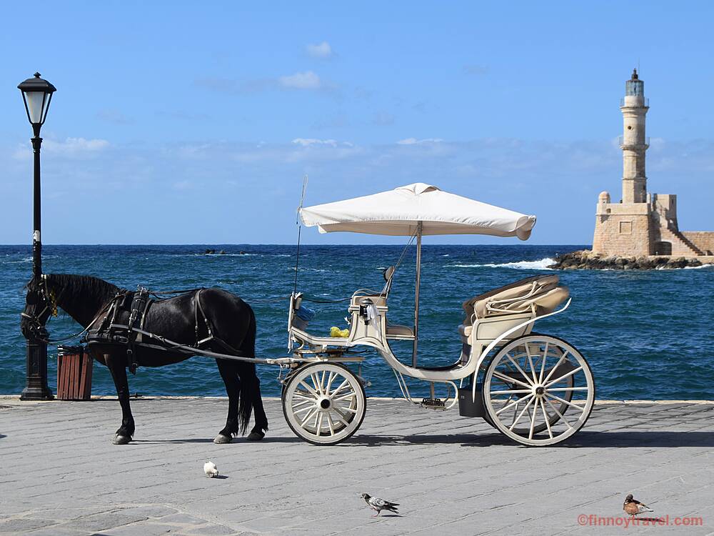 Passeio a cavalo em Chania