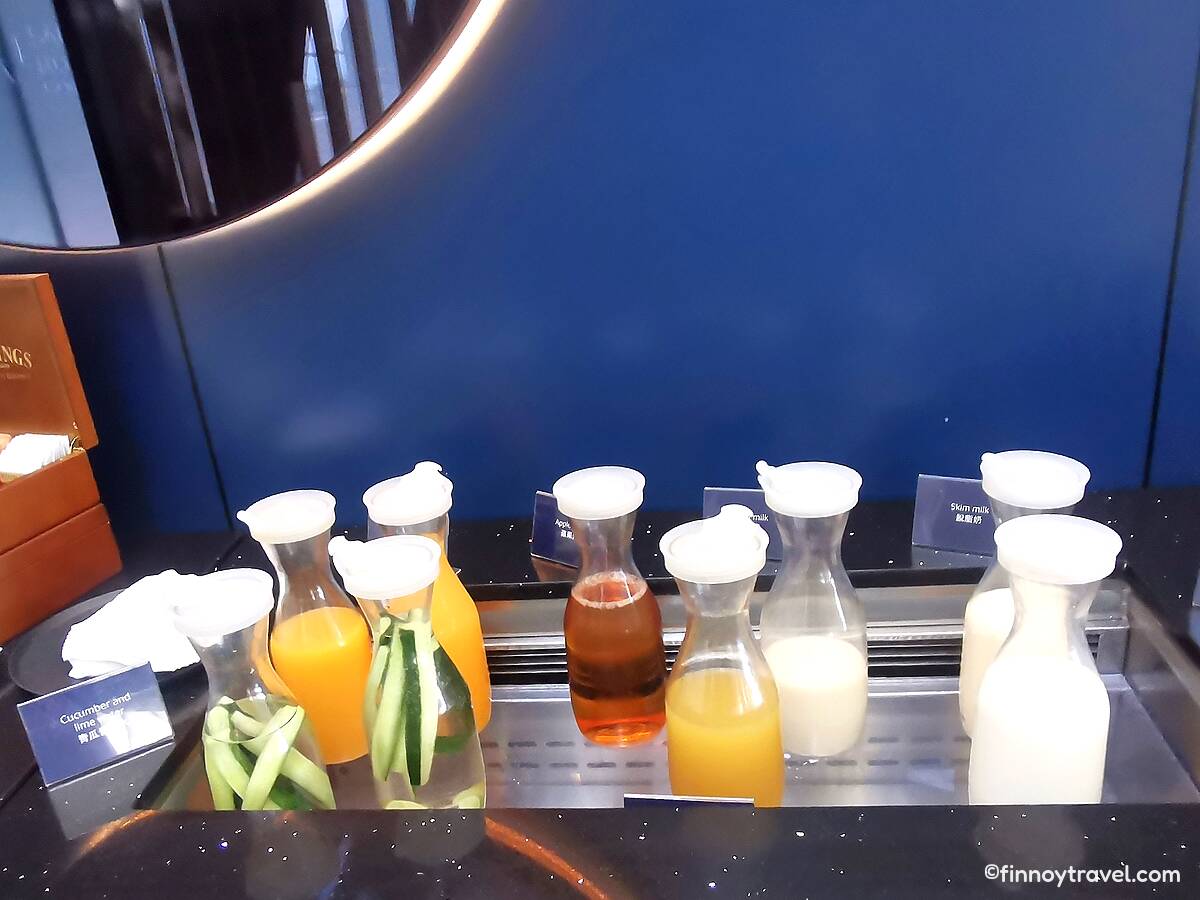 Buffet de bebidas geladas