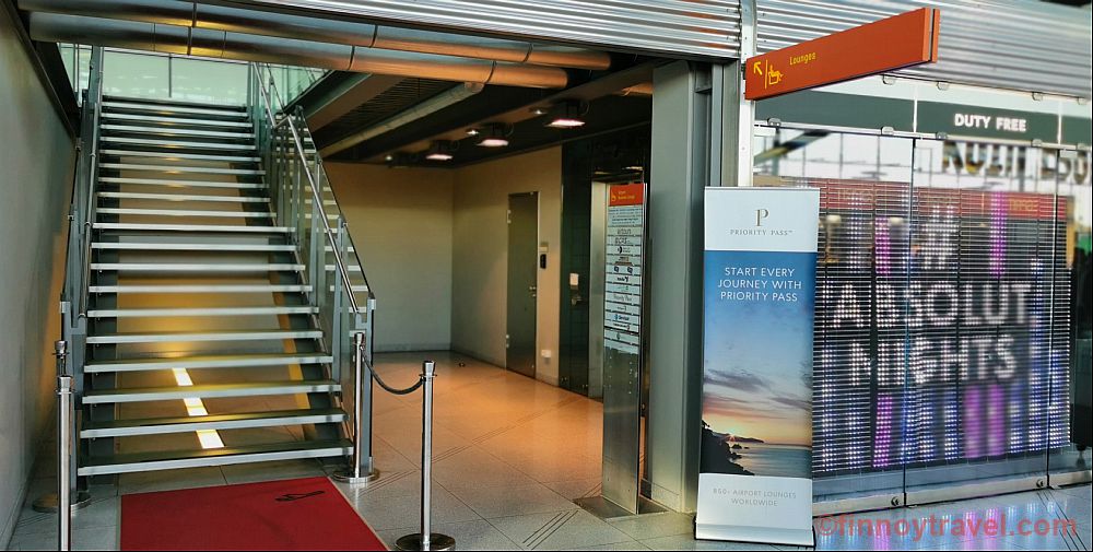 Entrada da Cologne Business Lounge