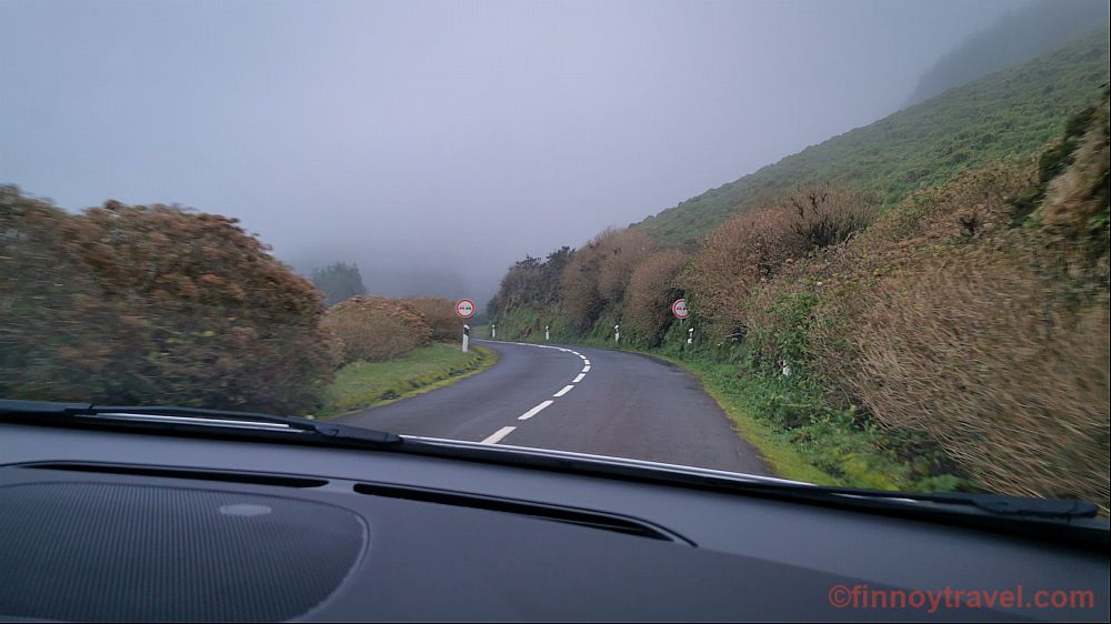 Conduzir nas montanhas