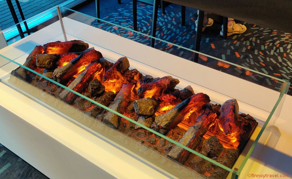 Lareira do Hotel Kalev Spa