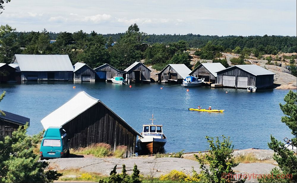 Vila de pescadores de K&auml;ringsund