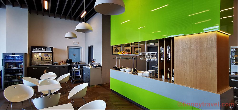 Vis&atilde;o geral da sala VIP