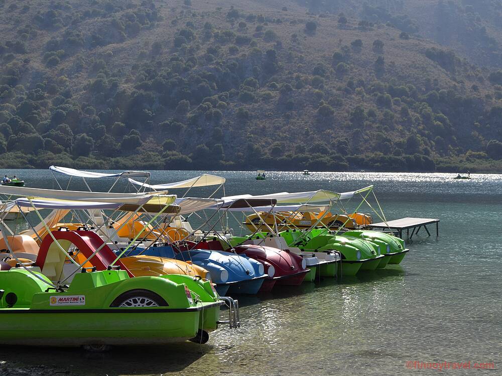 Percursos pedestres do Lago Kournas