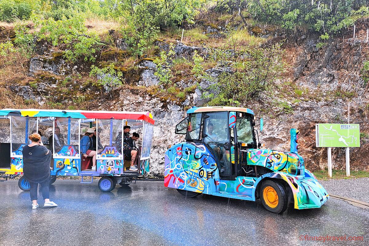 Ponto de partida da Gruta Lipa