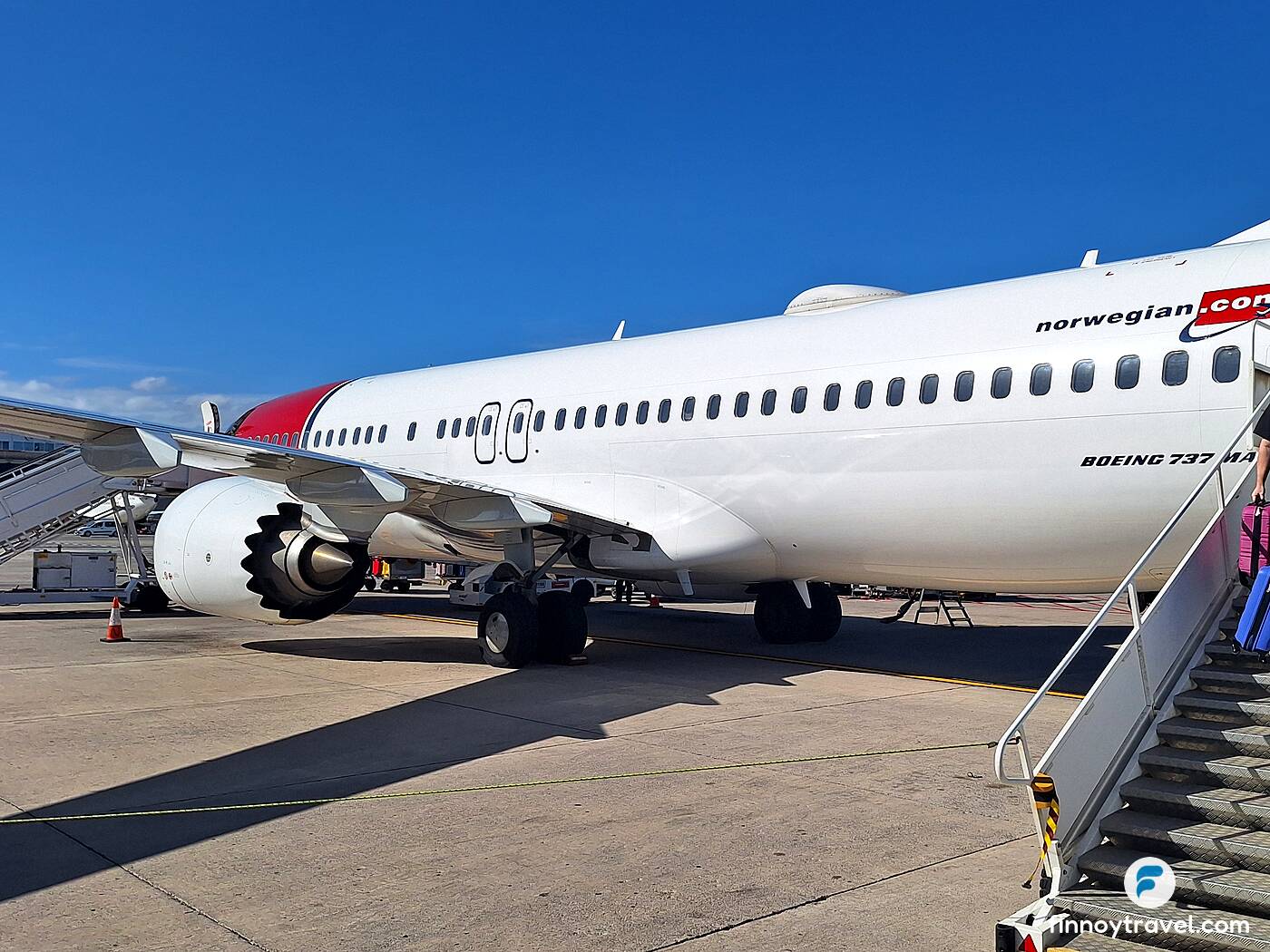 Boeing 737 MAX no Aeroporto de Gran Canaria