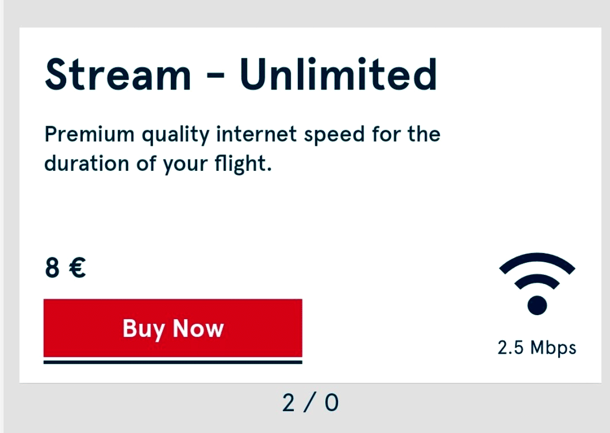 Wi-Fi Stream Unlimited da Norwegian