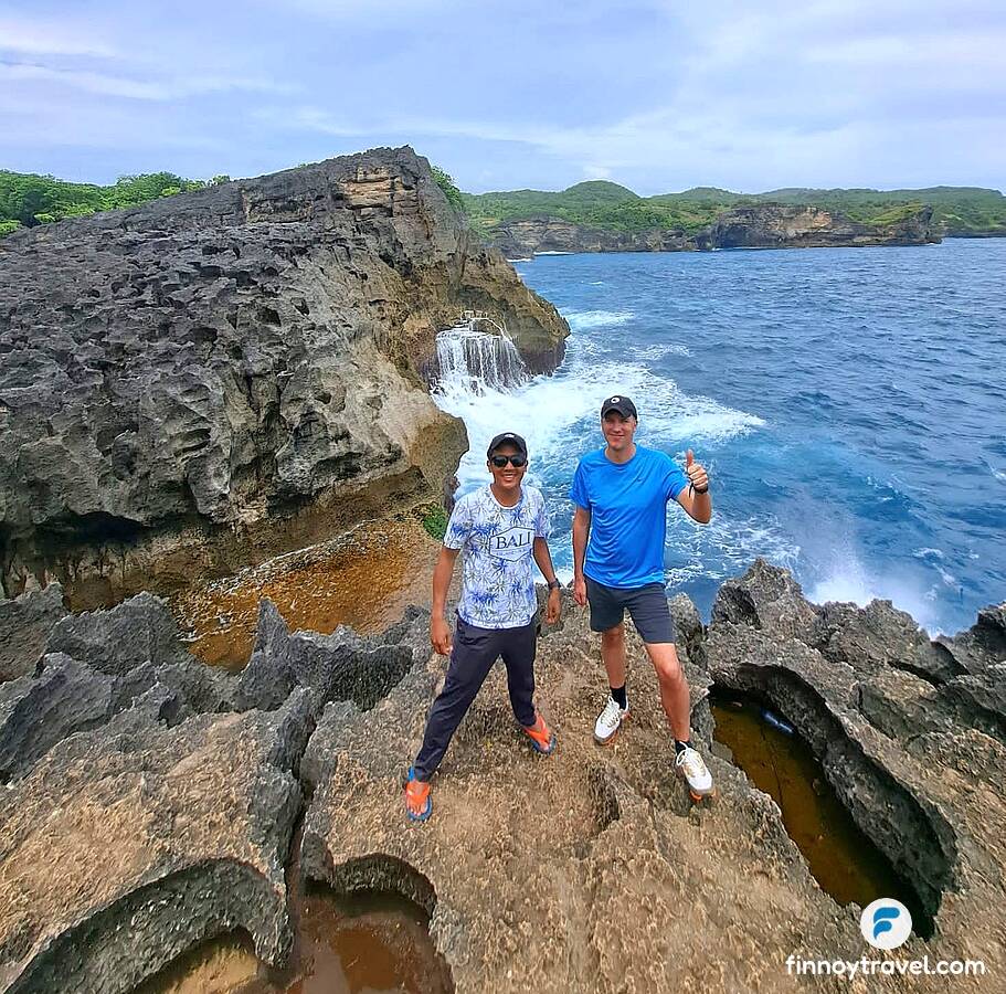 Rochas em Nusa Penida