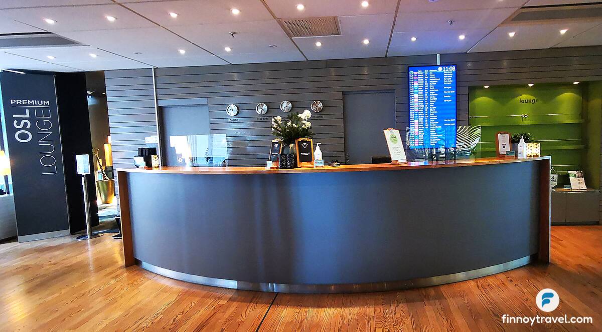 Recep&ccedil;&atilde;o do OSL Lounge