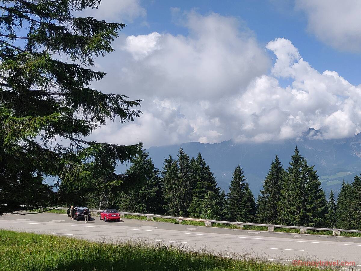 Estacionar nos Alpes