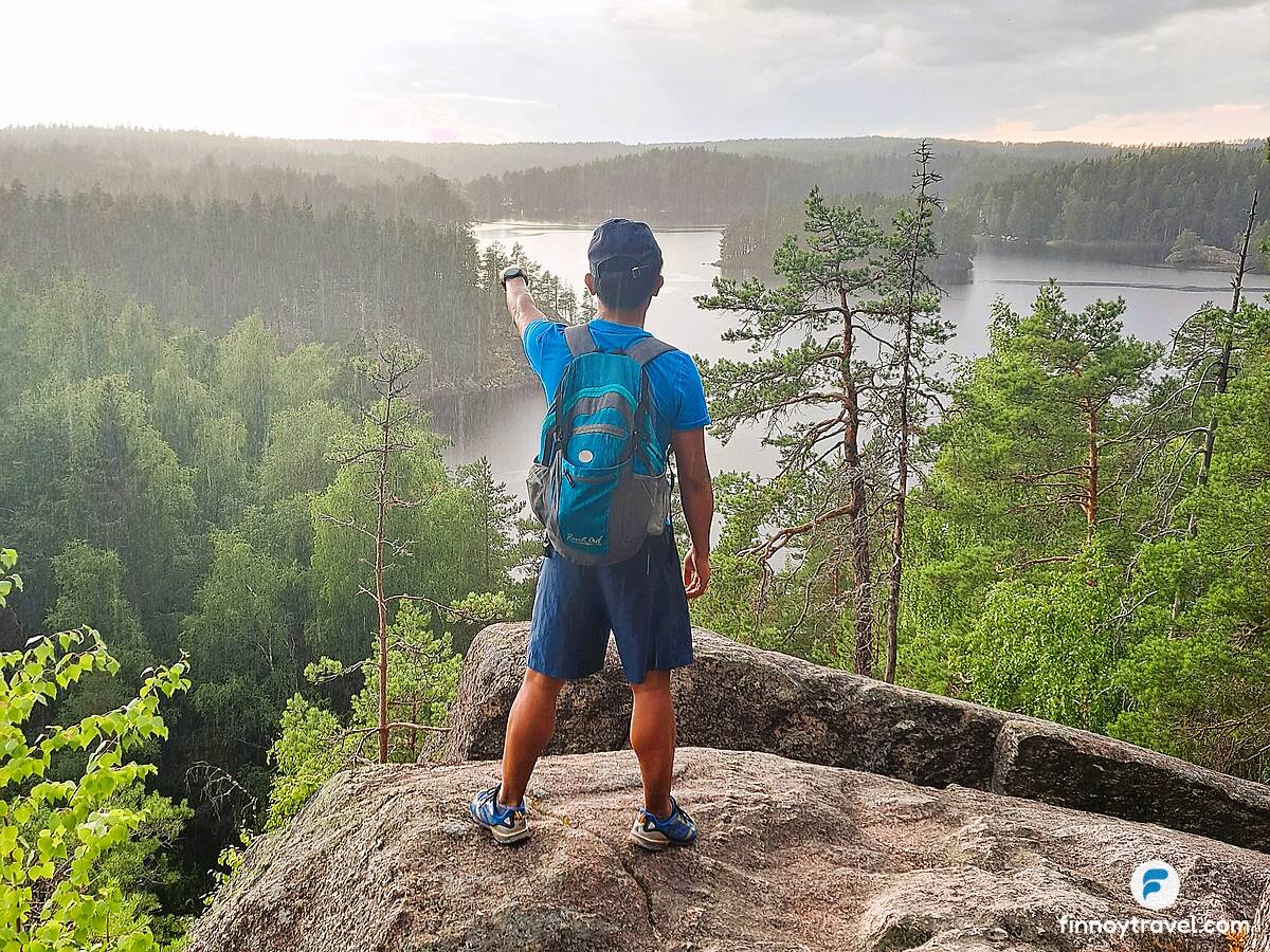 O topo do Monte Kataja