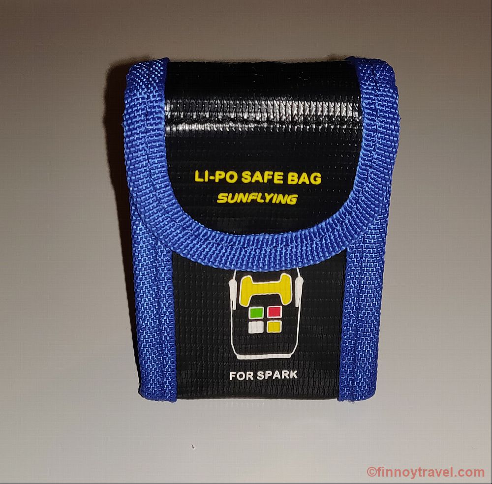 Bolsa ign&iacute;fuga para baterias de drone