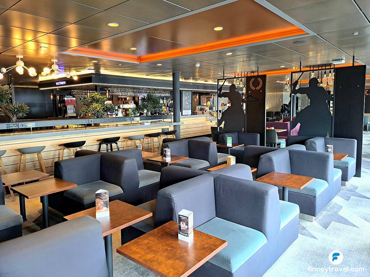 &Aacute;rea de estar do Victory Bar