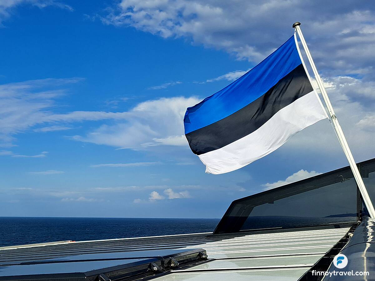 Bandeira da Est&oacute;nia no MyStar
