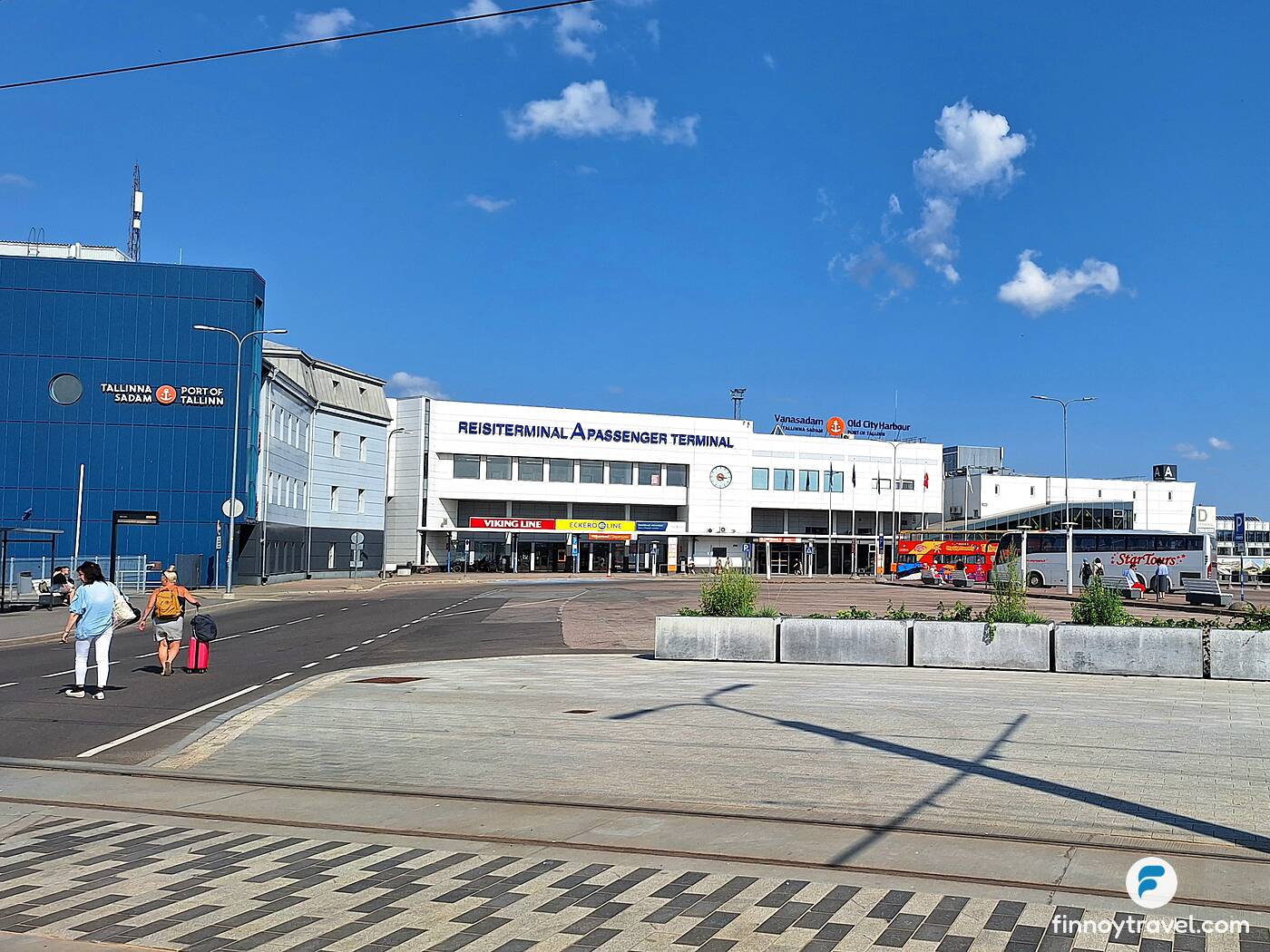 Terminal A no Porto Antigo de Tallinn