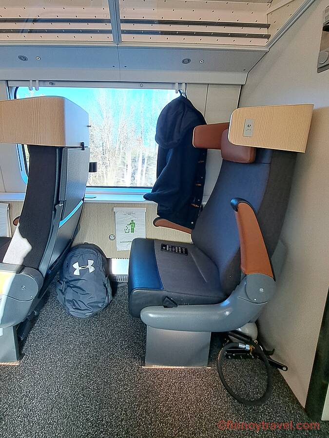 Poltrona da classe Ekstra