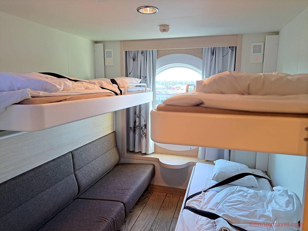 Configura&ccedil;&atilde;o das camas na cabine Seaside