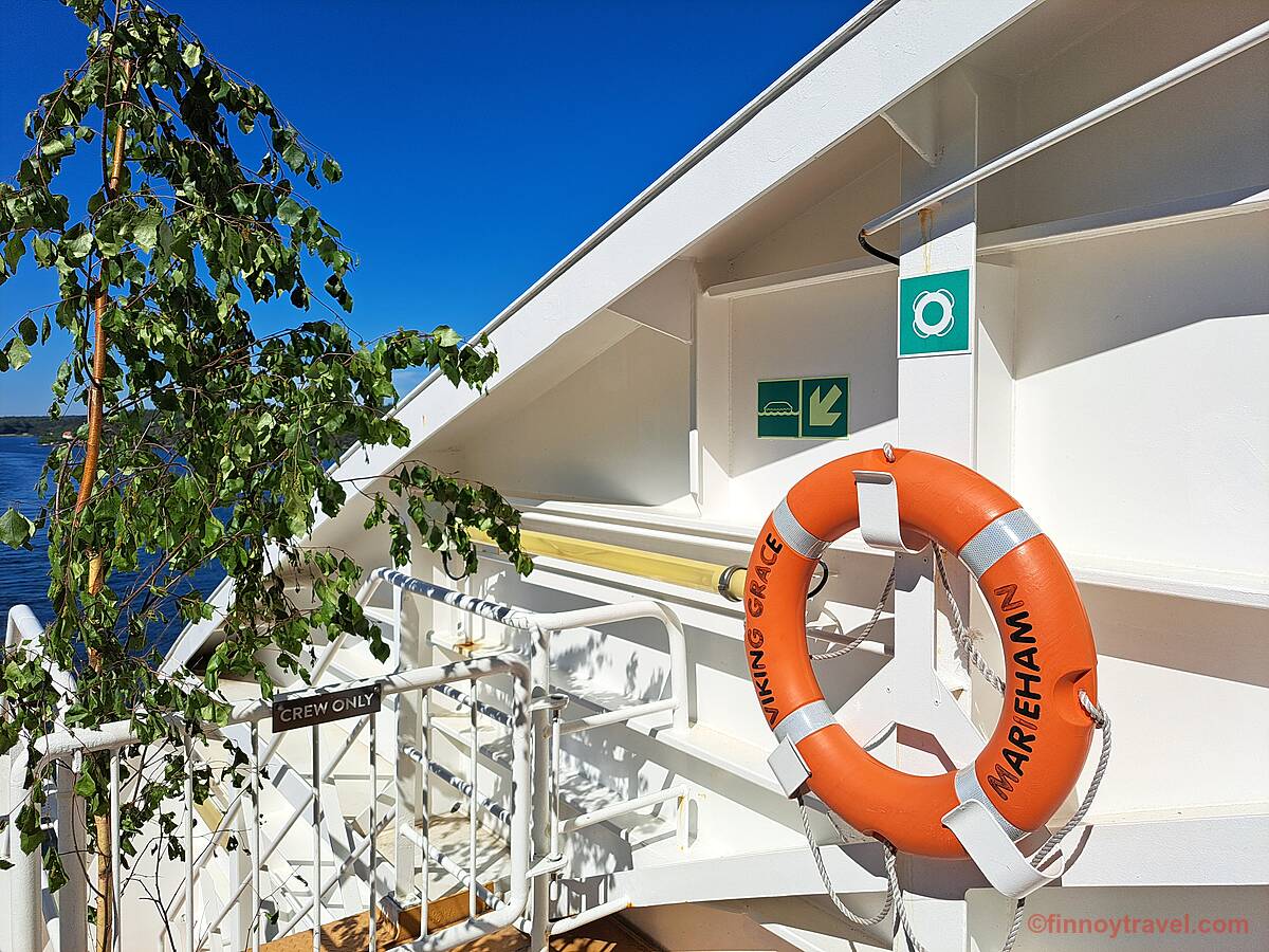 Conv&eacute;s exterior do Viking Grace