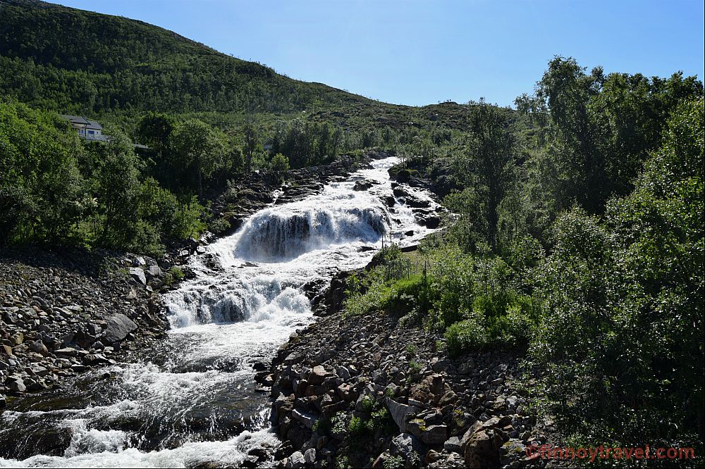 Cachoeira na Noruega