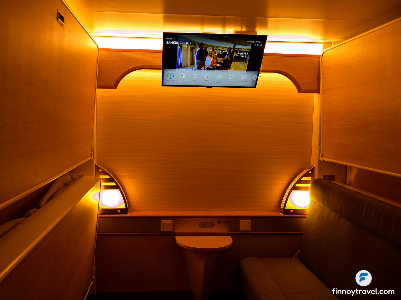 Televis&atilde;o na cabine