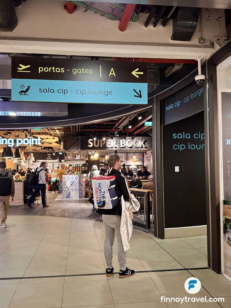 Sinaliza&ccedil;&atilde;o para a sala VIP