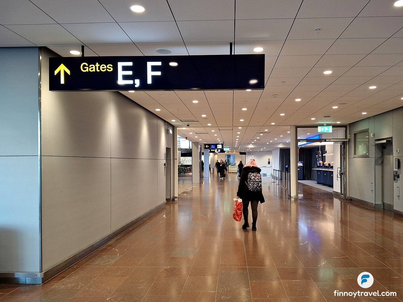 Sinaliza&ccedil;&atilde;o no Aeroporto de Arlanda