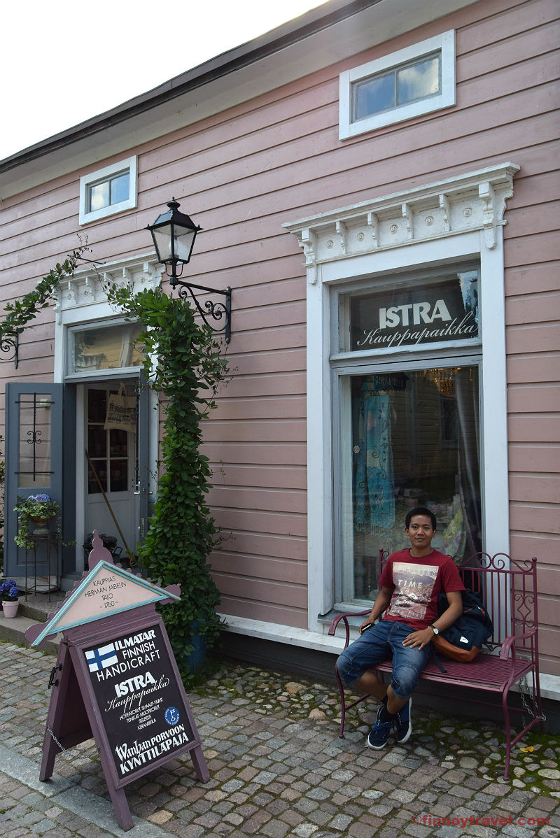 Loja de artesanato na Cidade Velha de Porvoo