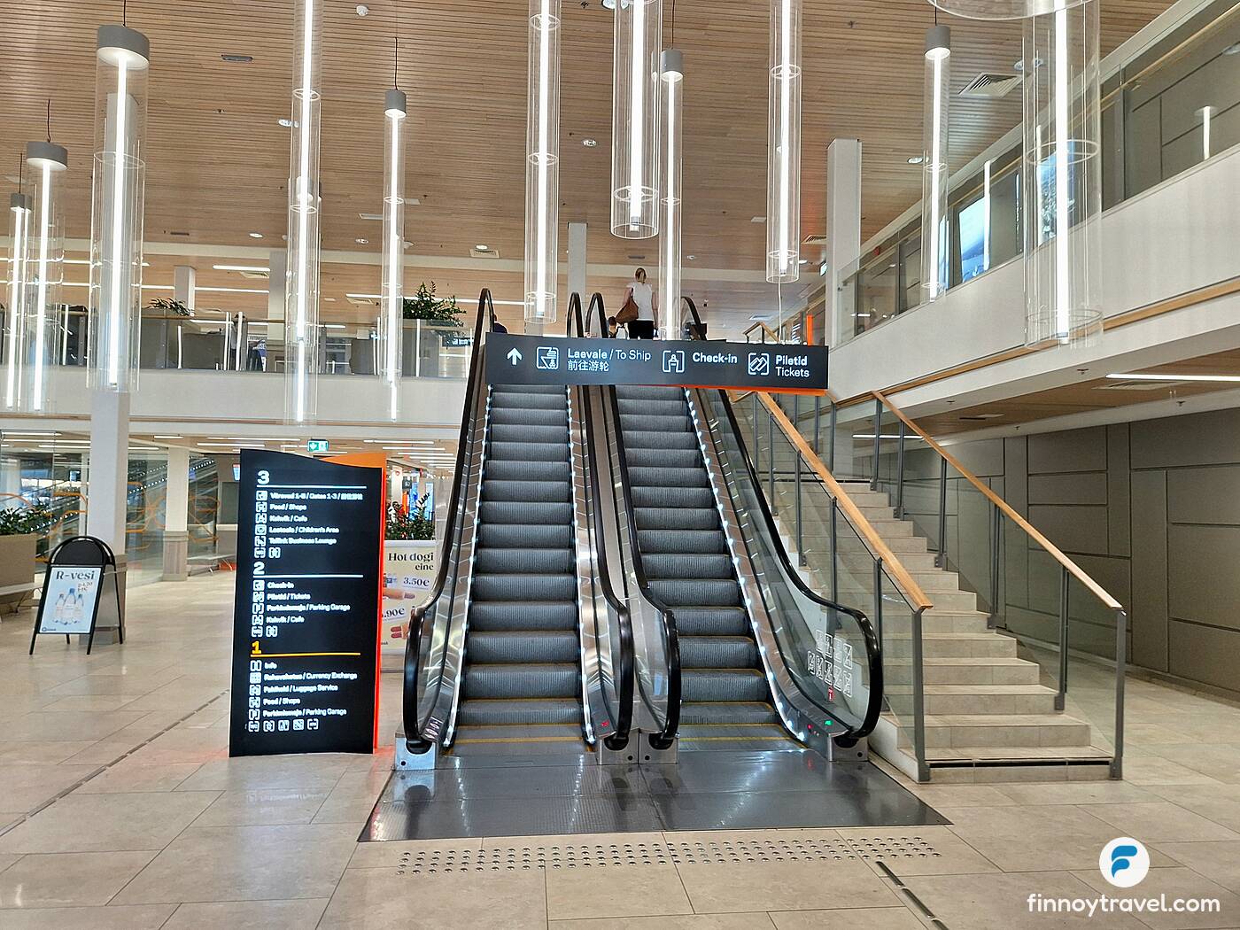 Dentro do Terminal D