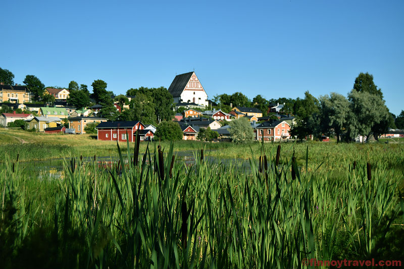 Paisagem do rio Porvoo