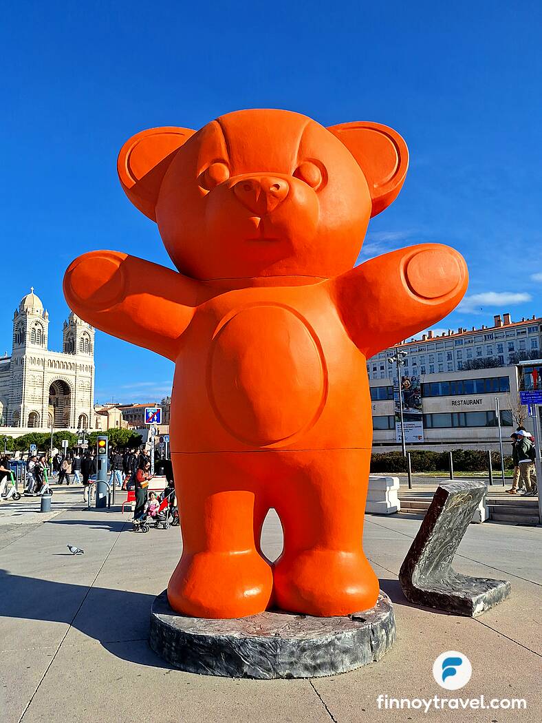 Mascote em Marselha