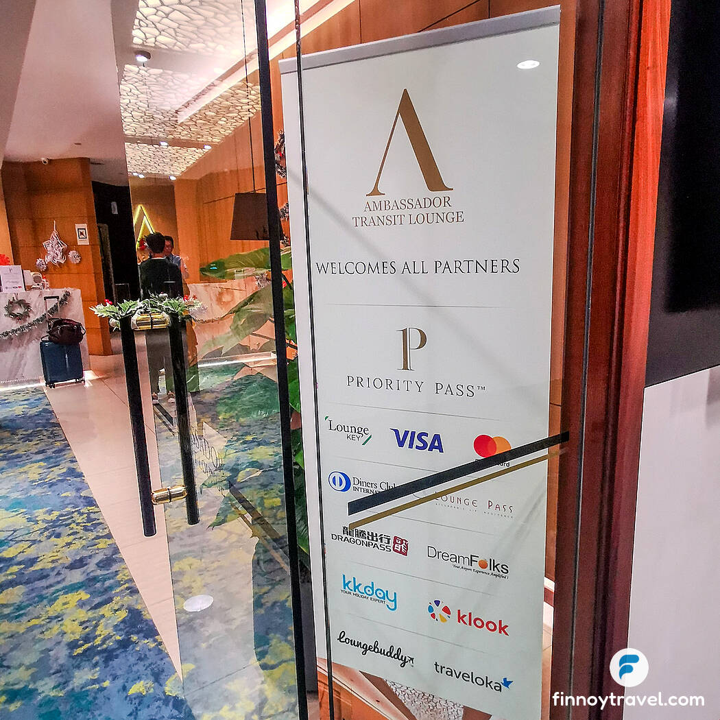 parceiro da Ambassador Transit Lounge