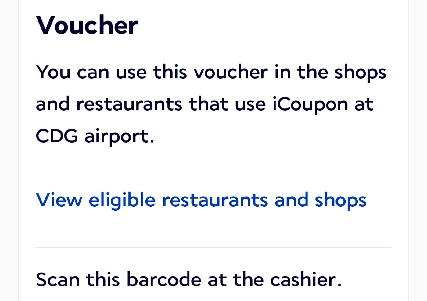 Voucher para sa kompensasyon