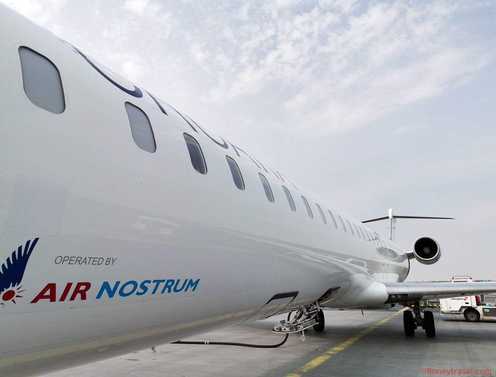 Fuselage ng Air Nostrum CRJ1000