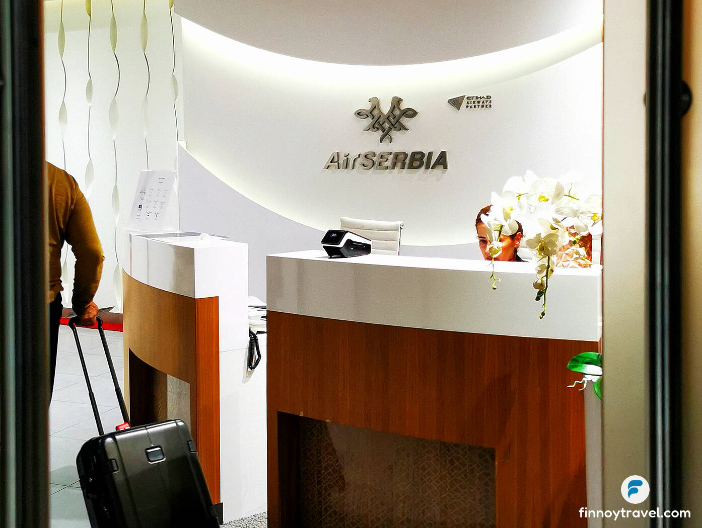 Resepsyon ng Air Serbia Premium Lounge