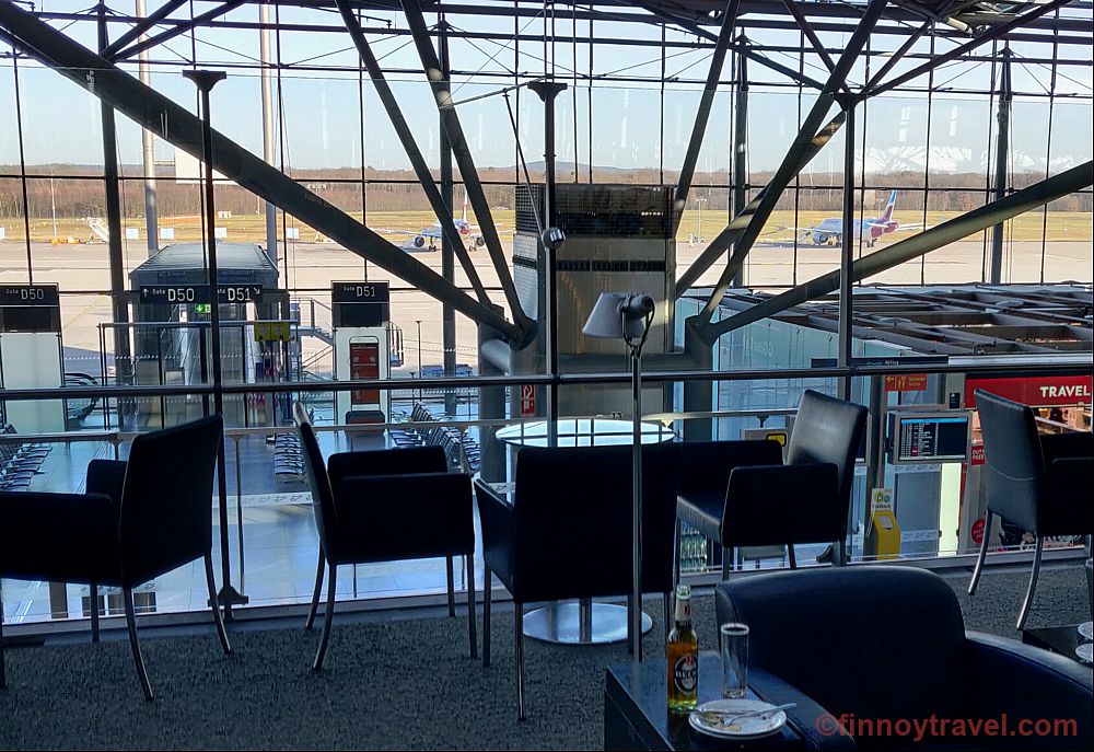 Ang tanawin mula sa lounge