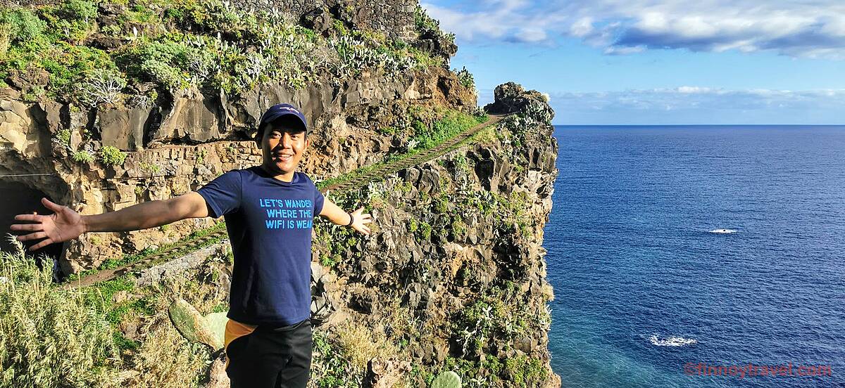 Isang bangin sa Ponta do Sol