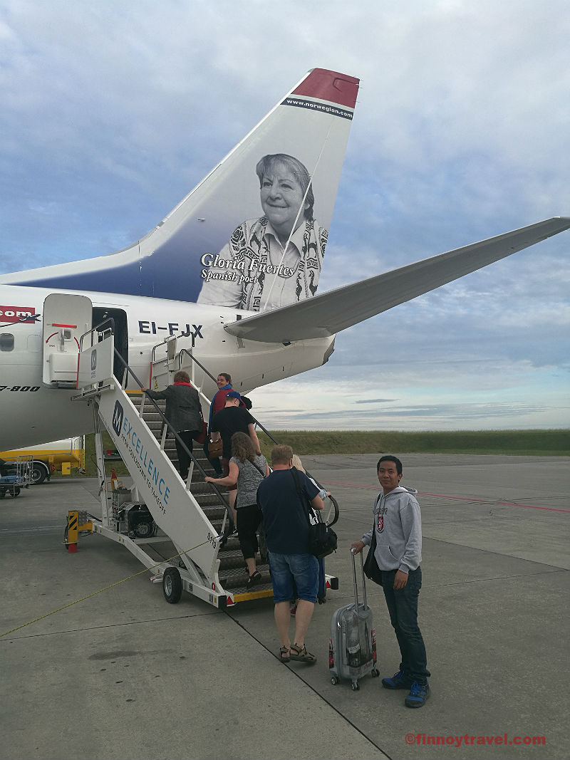 Norwegian B737 sa Prague