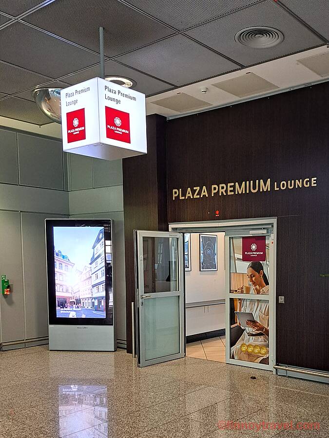 Pasukan ng Plaza Premium Lounge sa Paliparang Frankfurt